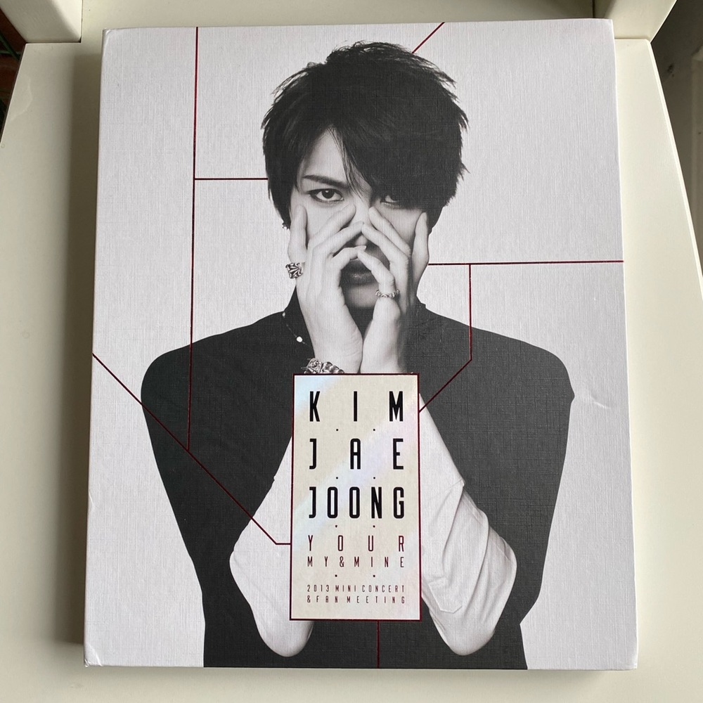 Kim Jae Joong - Your ,My And Mine
2013 Mini Concert & Fan Meeting
DVD-Photobook
